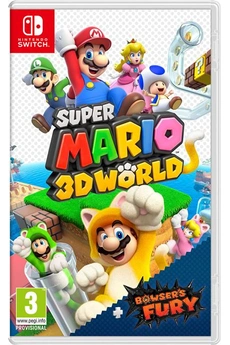 Super Mario 3D World + Bowser's Fury Switch Bon état - Nintendo reconditionné disponible sur Darty