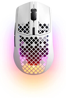 AEROX 3 WIRELESS SNOW SOURIS GAMING Bon état - SteelSeries reconditionné disponible sur Darty