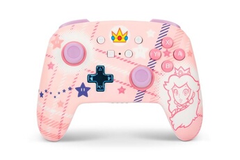 Manette sans fil Peach pour Nintendo Switch Bon état - PowerA reconditionné disponible sur Darty