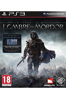 La Terre du Milieu L'ombre du Mordor PS3 Très bon état - N/A reconditionné disponible sur Darty