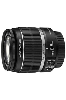 EF-S IS 18 - 55 mm f/3.5 - 5.6 - État correct Canon sur Darty