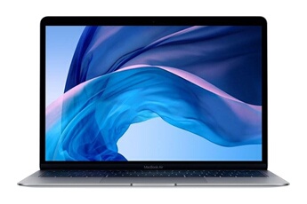 MacBook Air 13 2019 Core i5 1,6 Ghz 8 Go 256 Go SSD Gris Sidéral - Reconditionné avec Batterie Neuve Incluse État correct - Apple reconditionné disponible sur Darty