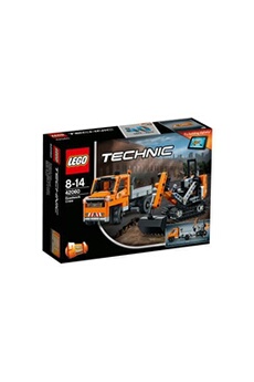 Acheter Technic 42060 L'équipe de réparation routière Bon état - 39,95 € Technic 42060 L'équipe de réparation routière Bon état - Lego reconditionné disponible sur Darty