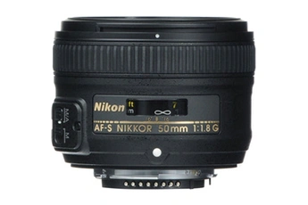 AF-S NIKKOR 50 mm f/1.8G Très bon état - Nikon reconditionné disponible sur Darty