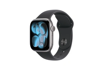 Watch Series 11 GPS 42mm Boitier en Aluminium Gris Sidéral avec Bracelet Sport Noir - M/L Bon état - Apple reconditionné disponible sur Darty