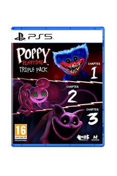 Acheter Poppy Playtime Triple Pack PS5 Très bon état - 27,17 € Poppy Playtime Triple Pack PS5 Très bon état - Just For Games reconditionné disponible sur Darty