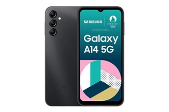 Acheter Galaxy A14 64Go Noir 5G Bon état - 111,00 € Galaxy A14 64Go Noir 5G Bon état - Samsung reconditionné disponible sur Darty