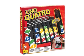 Jeu classique Uno Quatro Bon état - Mattel reconditionné disponible sur Darty