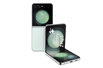 Galaxy Z Flip5 512Go Vert d'eau 5G État correct - Samsung reconditionné disponible sur Darty
