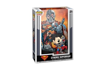Figurine Pop Comic Cover DC Cyborg Superman Très bon état - Funko reconditionné disponible sur Darty