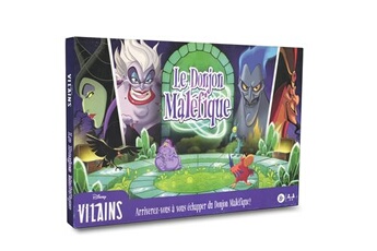 Jeu de société famille et enfants Disney Villains le Donjon Maléfique Très bon état - Cartamundi reconditionné disponible sur Darty