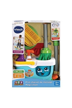 Acheter P'tit chariot de ménage MagiClean Bon état - 22,99 € P'tit chariot de ménage MagiClean Bon état - VTech reconditionné disponible sur Darty