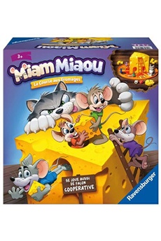 Acheter Jeu de société Miam Miaou La course aux fromages Bon état - 20,99 € Jeu de société Miam Miaou La course aux fromages Bon état - Ravensburger reconditionné disponible sur Darty