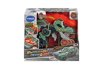 Véhicule Switch & Go Dinos Lanceur Tyram Super T-Rex Lance Flammes Bon état - VTech reconditionné disponible sur Darty