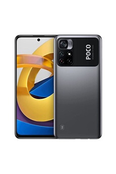 Smartphone POCO M4 Pro 6.6 5G Double SIM 6+128Go Noir État correct - Xiaomi reconditionné disponible sur Darty