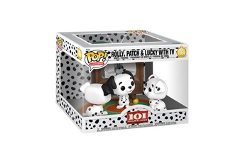 Acheter Figurine Pop Moment 101 Dalmatians Rolly, Patch & Lucky with TV Bon état - 26,99 € Figurine Pop Moment 101 Dalmatians Rolly, Patch & Lucky with TV Bon état - Funko reconditionné disponible sur Darty
