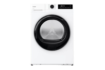 - Sèche-linge Ouverture frontale 3, GD9N2B-S, BLANC, L:59.5cm, H:84.5cm, P:61.6cm, Classe énergétique : D Très bon état - Candy reconditionné disponible sur Darty