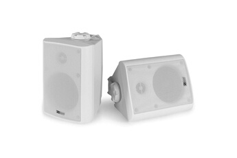 BC40V Enceinte PUBLIC ADRESS 100V - 100 V/8 ?, 100W, 4, Intérieur et Extérieur IPX5, (PAIRE), Blanche Très bon état - Power Dynamics reconditionné disponible sur Darty