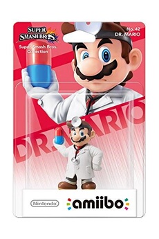 Figurine Amiibo Dr Mario Série Super Smash Bros Numéro 42 État correct - Nintendo reconditionné disponible sur Darty