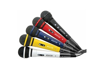 DM120 - Set de 5 Microphones Filaires 5x3 Mètres, Fréquences 100 - 10000 Hz Très bon état - N/A reconditionné disponible sur Darty
