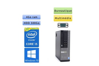 Optiplex 9020 SFF - Windows 10 - i5 4Go 500Go - Port Serie - Ordinateur Tour Bureautique PC État correct - Dell reconditionné disponible sur Darty