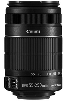 EF-S 55-250MM F/4-5.6 IS STM Très bon état - Canon reconditionné disponible sur Darty