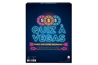 Jeu d'ambiance Quiz à Vegas Bon état - Mattel reconditionné disponible sur Darty