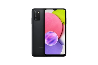 Smartphone Galaxy A03s SM-A037G 16,5 cm  6.5'  Double SIM Android 11 4G USB Type-C 3 Go 32 Go 5000 mAh Noir État correct - Samsung reconditionné disponible sur Darty