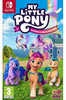 Acheter My Little Pony: Aventure Baie de Port-Poney Nintendo Switch Bon état - 24,95 € My Little Pony: Aventure Baie de Port-Poney Nintendo Switch Bon état - Bandai Namco reconditionné disponible sur Darty