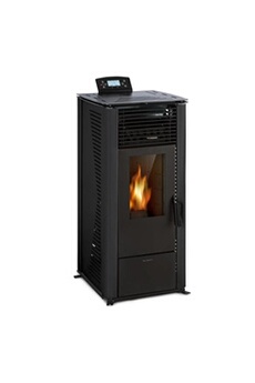 Energiewende Poêle à granules 5 niveaux - Puissance thermique 5/10kW - Classe A+ - Noir Bon état - Waldbeck reconditionné disponible sur Darty