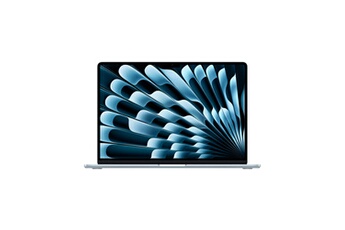 MacBook Air 15"" 256 Go SSD 16 Go RAM Puce M4 CPU 10 cours GPU 10 cours Bleu Ciel