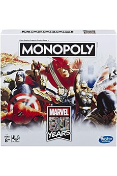 Jeu de société Winning Moves Monopoly Marvel 80 ans Comics Très bon état - Hasbro Gaming reconditionné disponible sur Darty