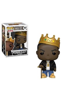 Acheter Figurine Pop Notorious B.I.G. Crown Très bon état - 24,95 € Figurine Pop Notorious B.I.G. Crown Très bon état - Funko reconditionné disponible sur Darty