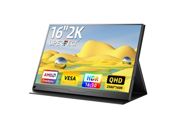 Acheter Ecran portable 16 pouces 2K 100 % sRGB avec interface HDMI, Type C, OTG Très bon état - 139,99 € Ecran portable 16 pouces 2K 100 % sRGB avec interface HDMI, Type C, OTG Très bon état - Uperfect reconditionné disponible sur Darty