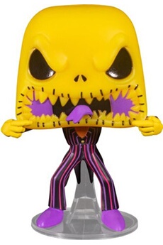 Figurine Funko Pop! N°808 - L'etrange Noel De Mr Jack - Scary Face Jack(blklt) Très bon état - N/A reconditionné disponible sur Darty
