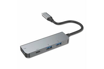 Hub USB C 4en1 (3A+1C) Bon état - N/A reconditionné disponible sur Darty