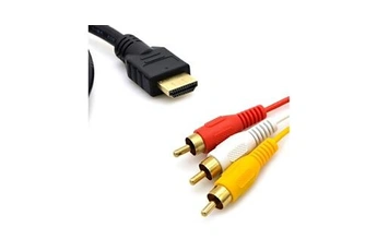 Acheter Vshop 1. 5m hdmi mâle vers 3 rca av câble adaptateur transmetteur de signal Bon état - 11,99 € Vshop 1. 5m hdmi mâle vers 3 rca av câble adaptateur transmetteur de signal Bon état - N/A reconditionné disponible sur Darty