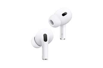 AirPods Pro 2ème génération Blanc avec boîtier de charge MagSafe Lightning Ecouteurs sans fil True Wireless