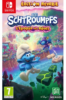 Les Schtroumpfs L'épopée des Rêves Nintendo Switch Bon état - Microids reconditionné disponible sur Darty