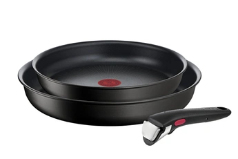 LOT 2 POELES 22/26 CM + POIGNEE AMOVIBLE INGENIO ECO RESIST INDUCTION L3979002 Bon état - Tefal reconditionné disponible sur Darty