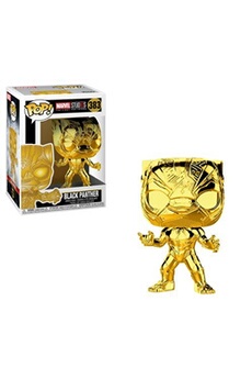 Figurine Funko Pop Ms 10 Black Panther Chrome Très bon état - Marvel reconditionné disponible sur Darty