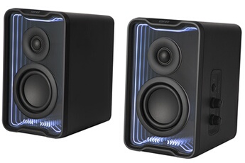 Acheter QR30 Haut-Parleur du Bureau Actif avec Bluetooth V5.4, Effets Lumineux dynamiques - 30 Watts RMS - Noir Bon état - 107,99 € QR30 Haut-Parleur du Bureau Actif avec Bluetooth V5.4, Effets Lumineux dynamiques - 30 Watts RMS - Noir Bon état - Edifier reconditionné disponible sur Darty