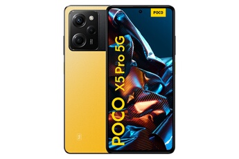 Acheter Poco X5 Pro 256Go Jaune 5G Bon état - 230,00 € Poco X5 Pro 256Go Jaune 5G Bon état - Xiaomi reconditionné disponible sur Darty