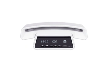 EPURE PREMIUM BLANC avec répondeur et fonction blocage appels publicitaires Bon état - Alcatel reconditionné disponible sur Darty