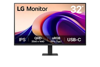 Moniteur IPS QHD 32'' 16/9eme Très bon état - LG reconditionné disponible sur Darty