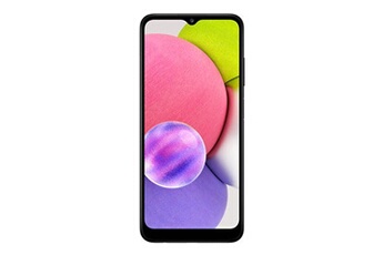 Galaxy A03s - 4G smartphone - double SIM - RAM 3 Go / Mémoire interne 32 Go - microSD slot - Ecran LCD - 6.5"" - 1600 x 720 pixels - 3 x caméras État correct - Samsung reconditionné disponible sur Darty