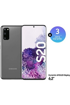Acheter Galaxy S20 5G - 5G smartphone - double SIM - RAM 12 Go / Mémoire interne 128 Go - microSD slot - écran OEL - 6.2"" - 3200 x 1440 pixels (120 Hz) - 3 x Bon état - 213,00 € Galaxy S20 5G - 5G smartphone - double SIM - RAM 12 Go / Mémoire interne 128 Go - microSD slot - écran OEL - 6.2"" - 3200 x 1440 pixels (120 Hz) - 3 x Bon état - Samsung reconditionné disponible sur Darty