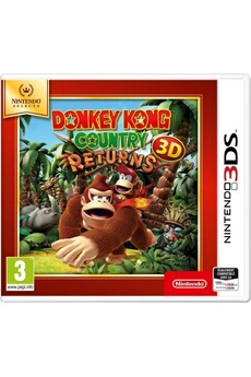 Donkey Kong Country Returns 3DS Selects Bon état - Nintendo reconditionné disponible sur Darty