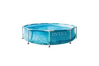 Acheter Rond de piscine à cadre métallique, 305x76 cm, bleu Bon état - 79,99 € Rond de piscine à cadre métallique, 305x76 cm, bleu Bon état - Intex reconditionné disponible sur Darty