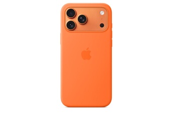 Coque en silicone avec MagSafe pour iPhone 17 Pro Max - Orange Bon état - Apple reconditionné disponible sur Darty